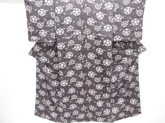 Japanese Kimono / Chirimen Kinsha Silk